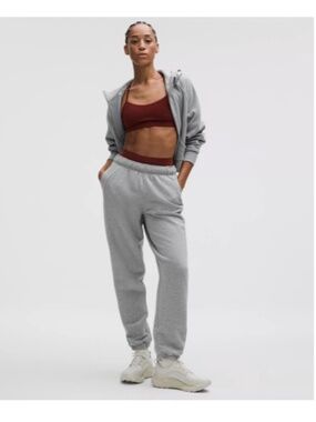 Lululemon Scuba Midrise Oversize Jogger, Gray, Regular Length,  Size XS
